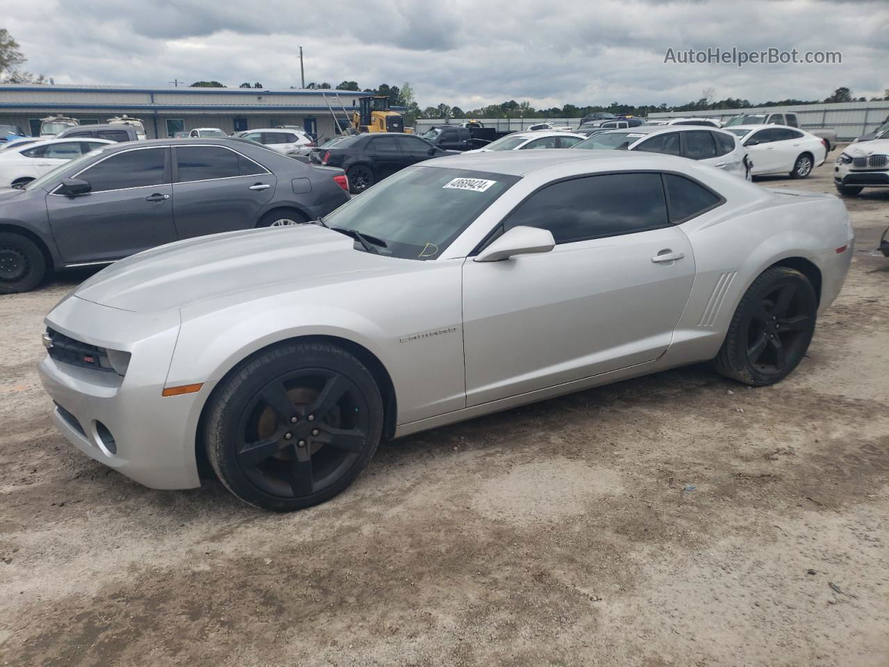 2010 Chevrolet Camaro Lt Silver vin: 2G1FC1EV8A9184180