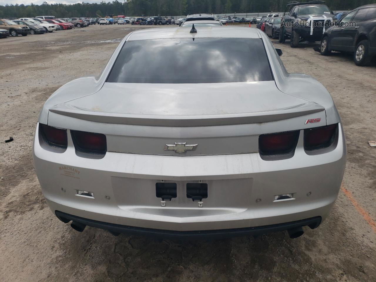 2010 Chevrolet Camaro Lt Silver vin: 2G1FC1EV8A9184180