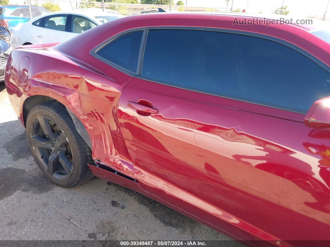 2010 Chevrolet Camaro 2lt Red vin: 2G1FC1EV8A9214469