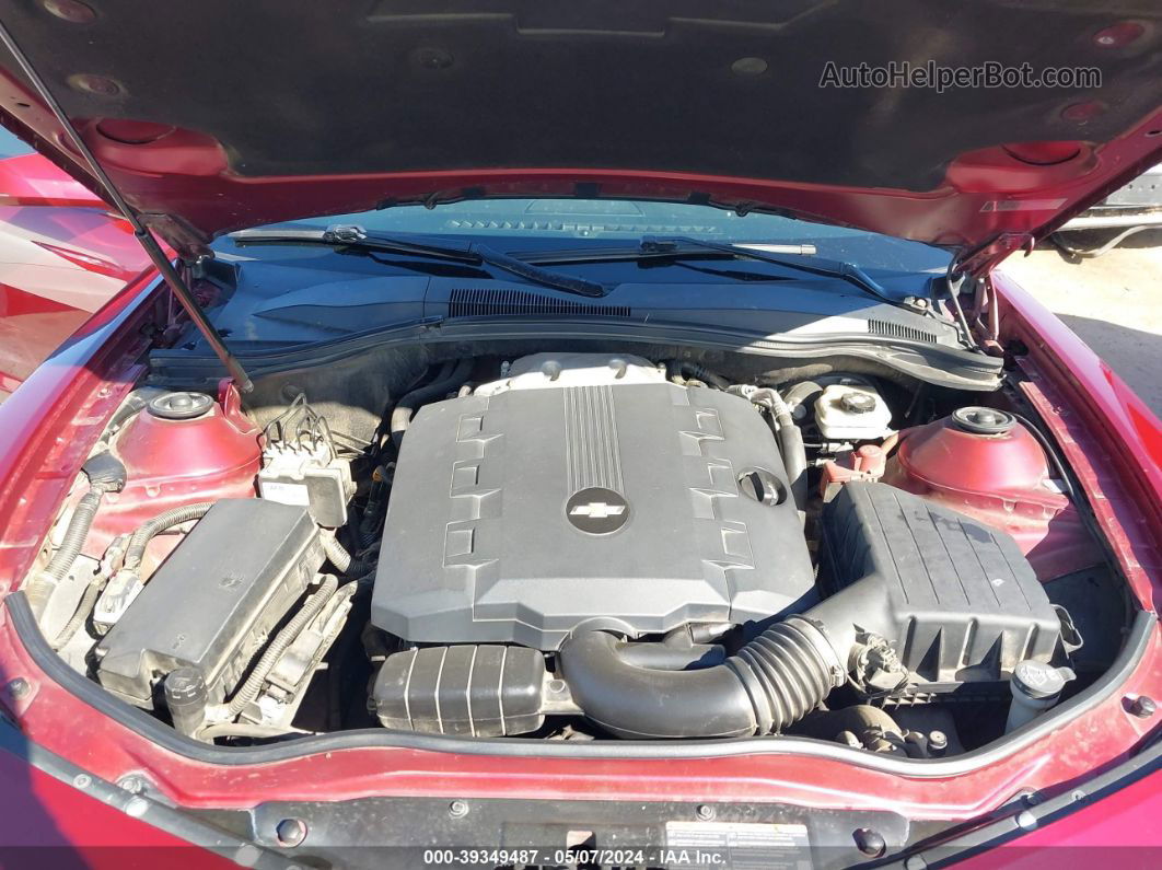 2010 Chevrolet Camaro 2lt Red vin: 2G1FC1EV8A9214469