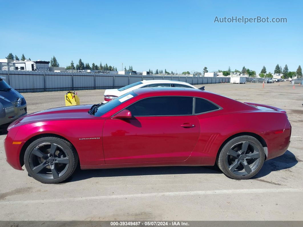 2010 Chevrolet Camaro 2lt Red vin: 2G1FC1EV8A9214469