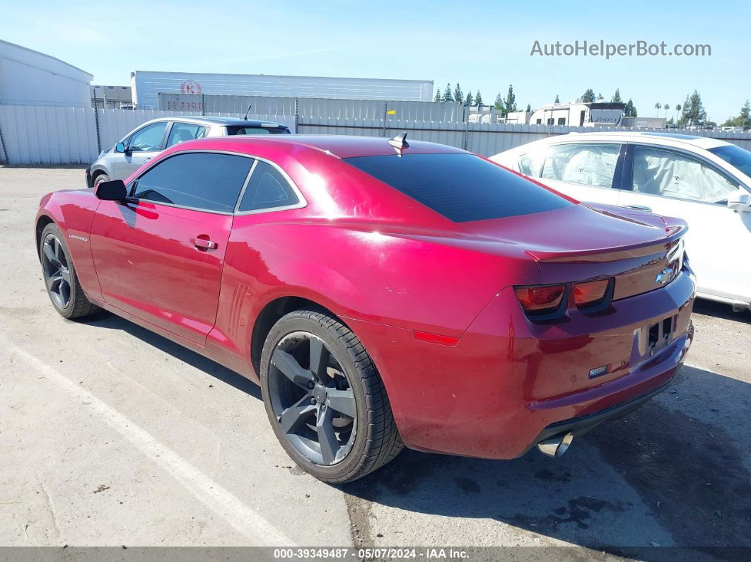 2010 Chevrolet Camaro 2lt Red vin: 2G1FC1EV8A9214469