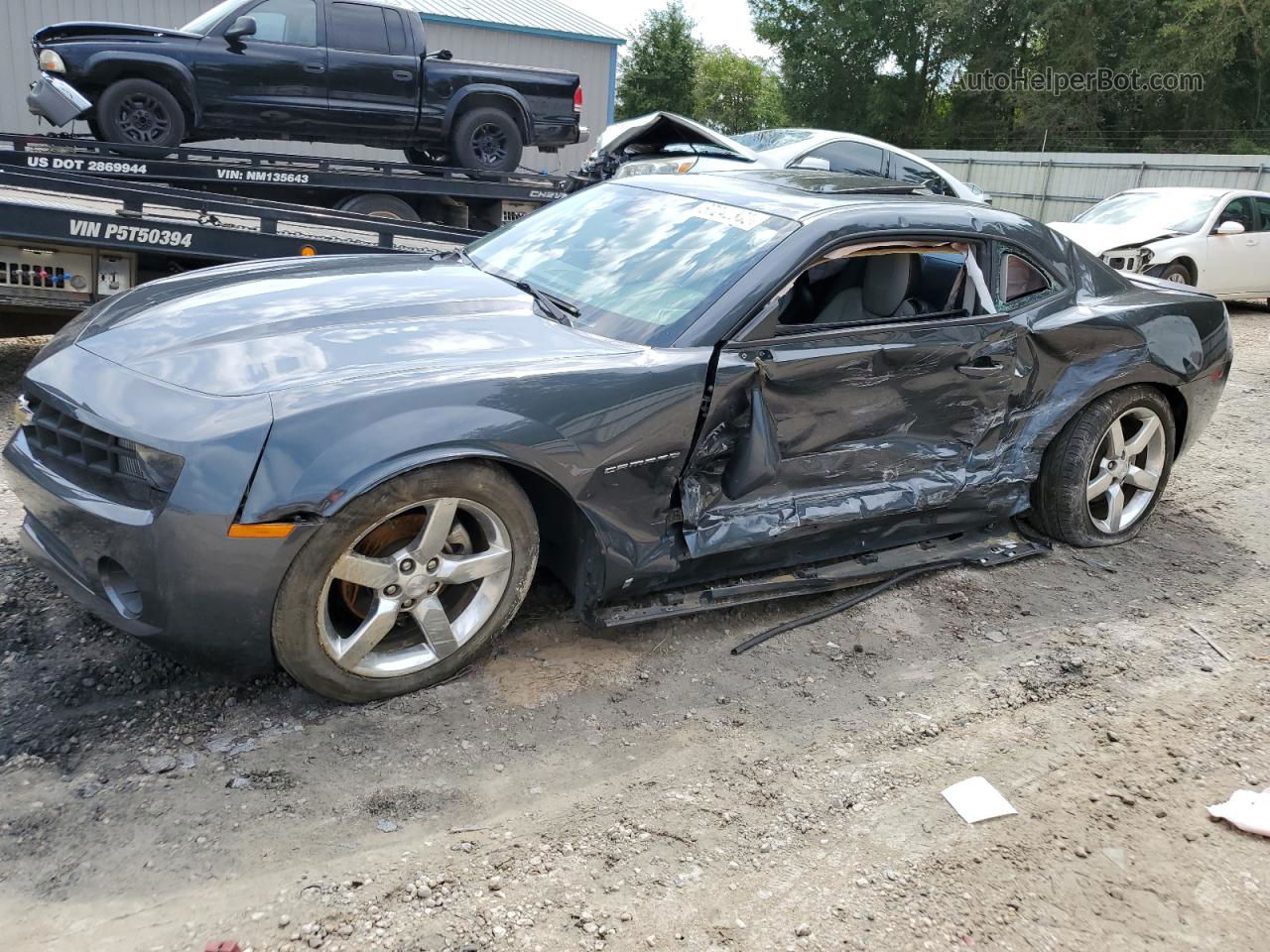 2010 Chevrolet Camaro Lt Charcoal vin: 2G1FC1EV9A9120763