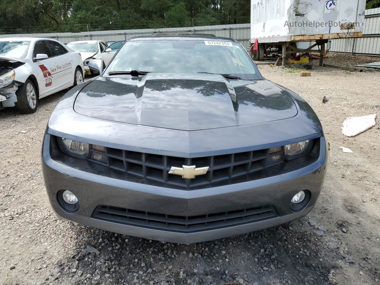 2010 Chevrolet Camaro Lt Charcoal vin: 2G1FC1EV9A9120763