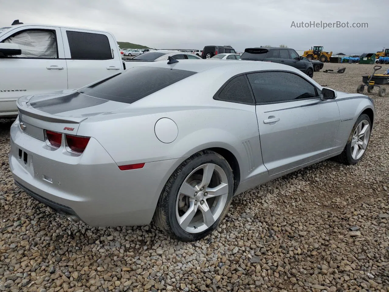 2010 Chevrolet Camaro Lt Silver vin: 2G1FC1EV9A9168649