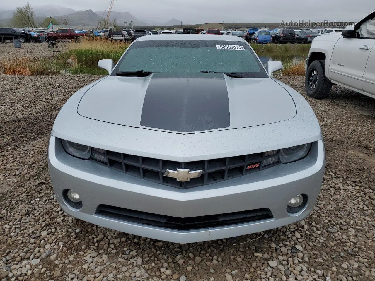 2010 Chevrolet Camaro Lt Silver vin: 2G1FC1EV9A9168649