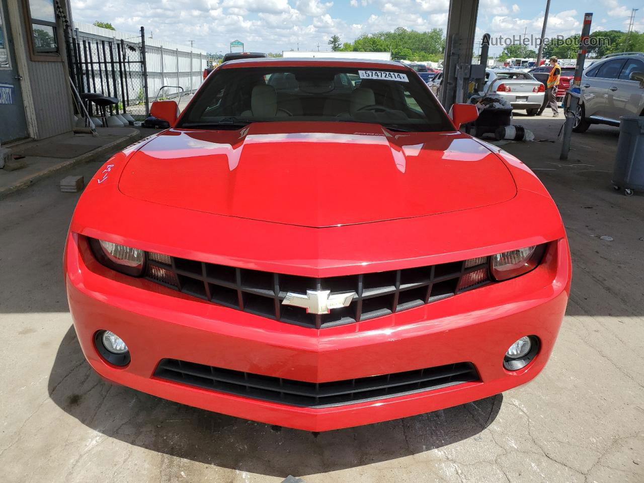 2010 Chevrolet Camaro Lt Red vin: 2G1FC1EVXA9000339