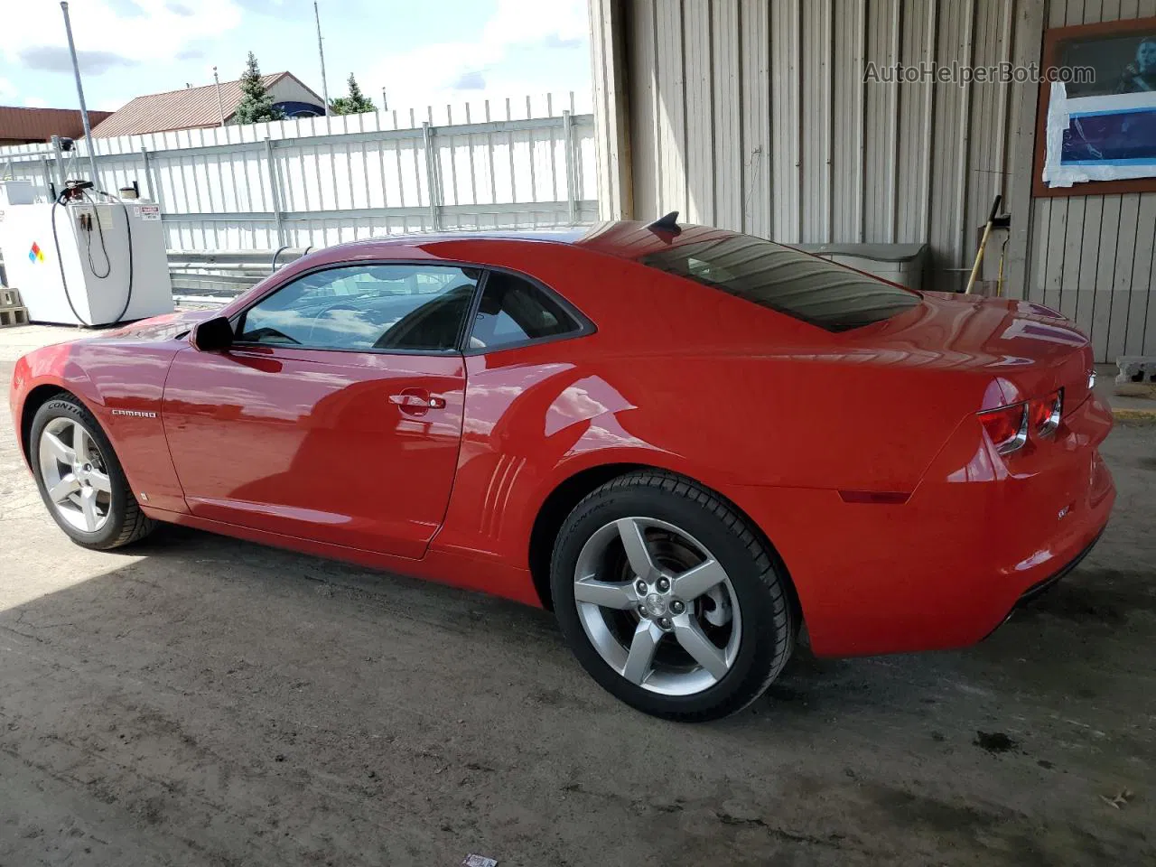 2010 Chevrolet Camaro Lt Red vin: 2G1FC1EVXA9000339