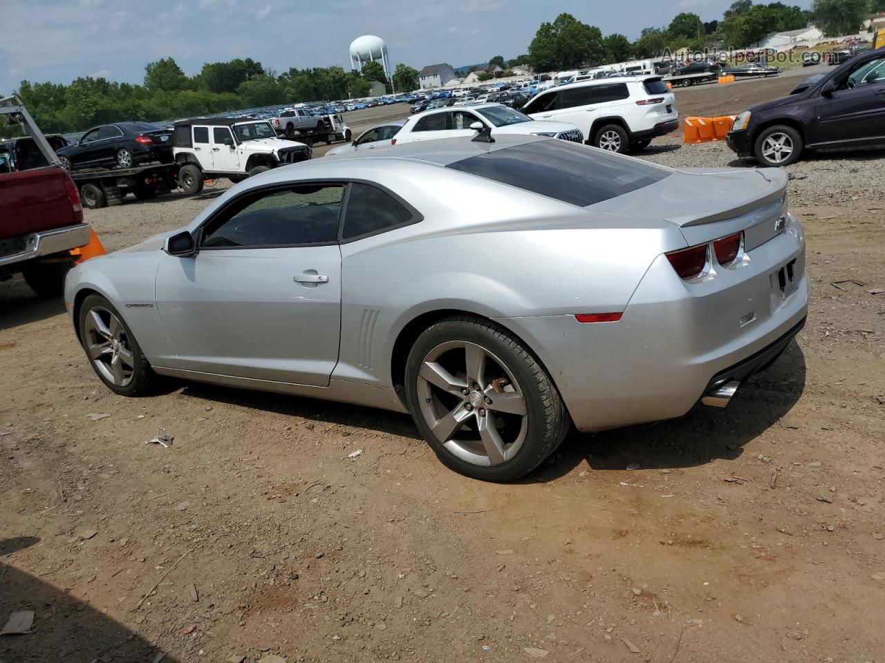 2010 Chevrolet Camaro Lt Silver vin: 2G1FC1EVXA9000566