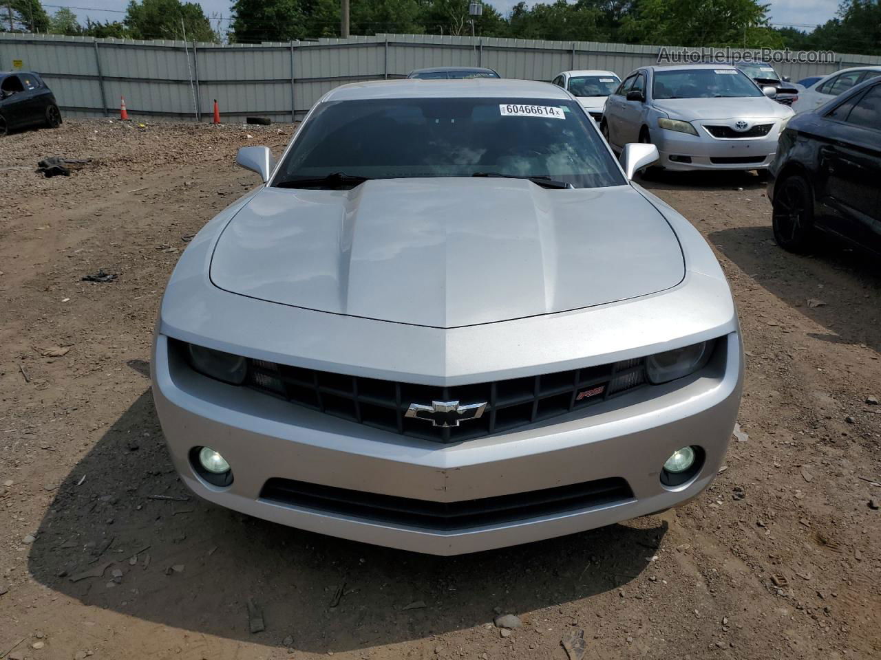 2010 Chevrolet Camaro Lt Silver vin: 2G1FC1EVXA9000566