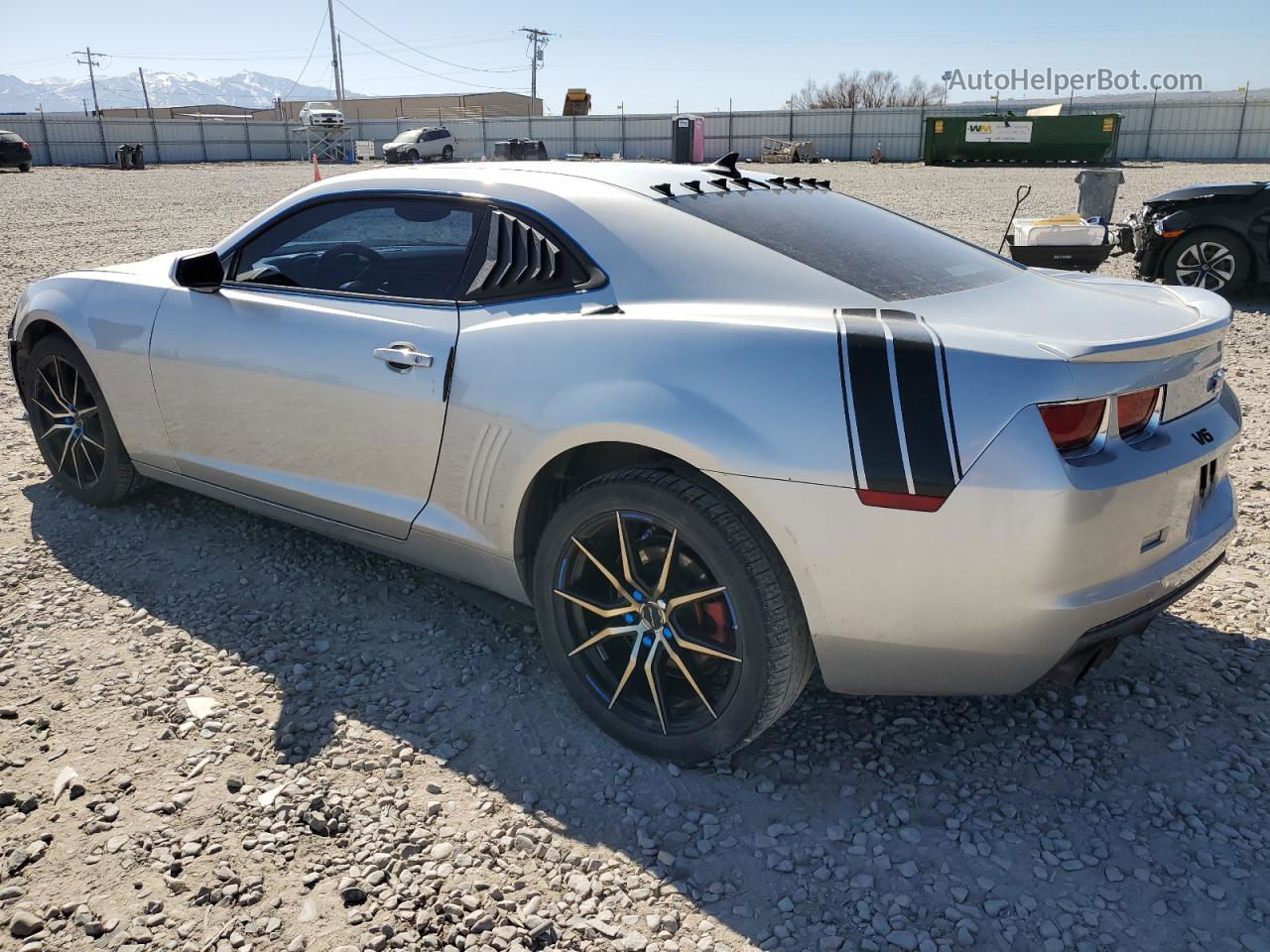 2010 Chevrolet Camaro Lt Silver vin: 2G1FC1EVXA9147843