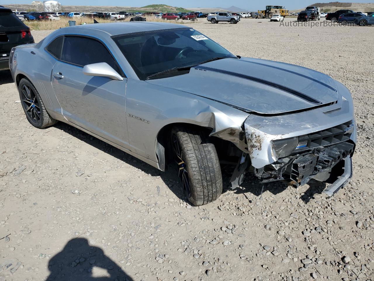 2010 Chevrolet Camaro Lt Silver vin: 2G1FC1EVXA9147843