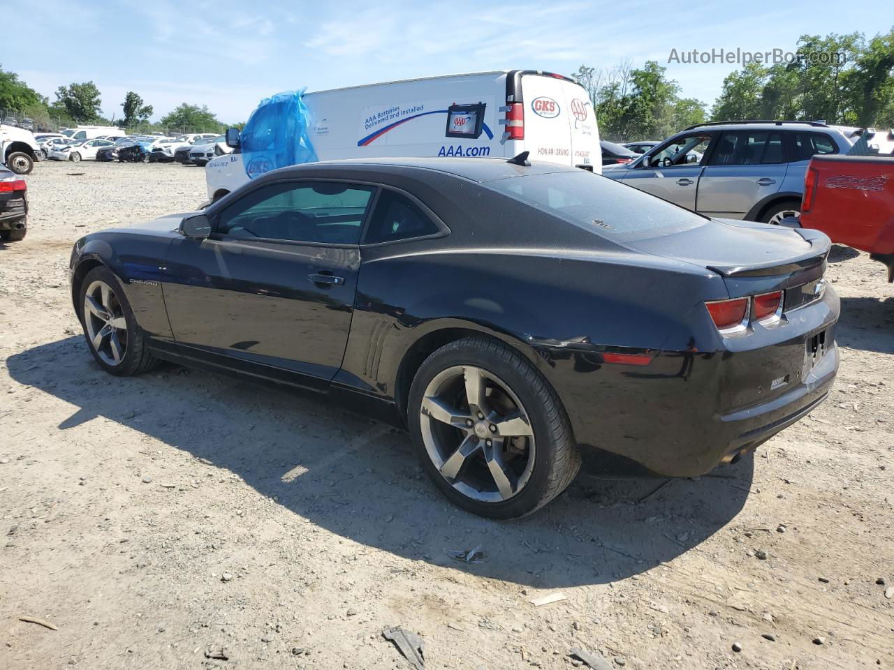 2010 Chevrolet Camaro Lt Black vin: 2G1FC1EVXA9153528