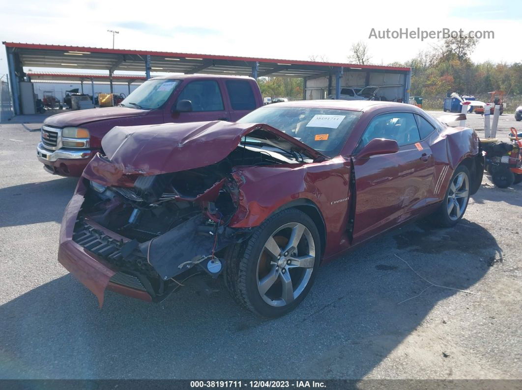 2010 Chevrolet Camaro 2lt Maroon vin: 2G1FC1EVXA9193110