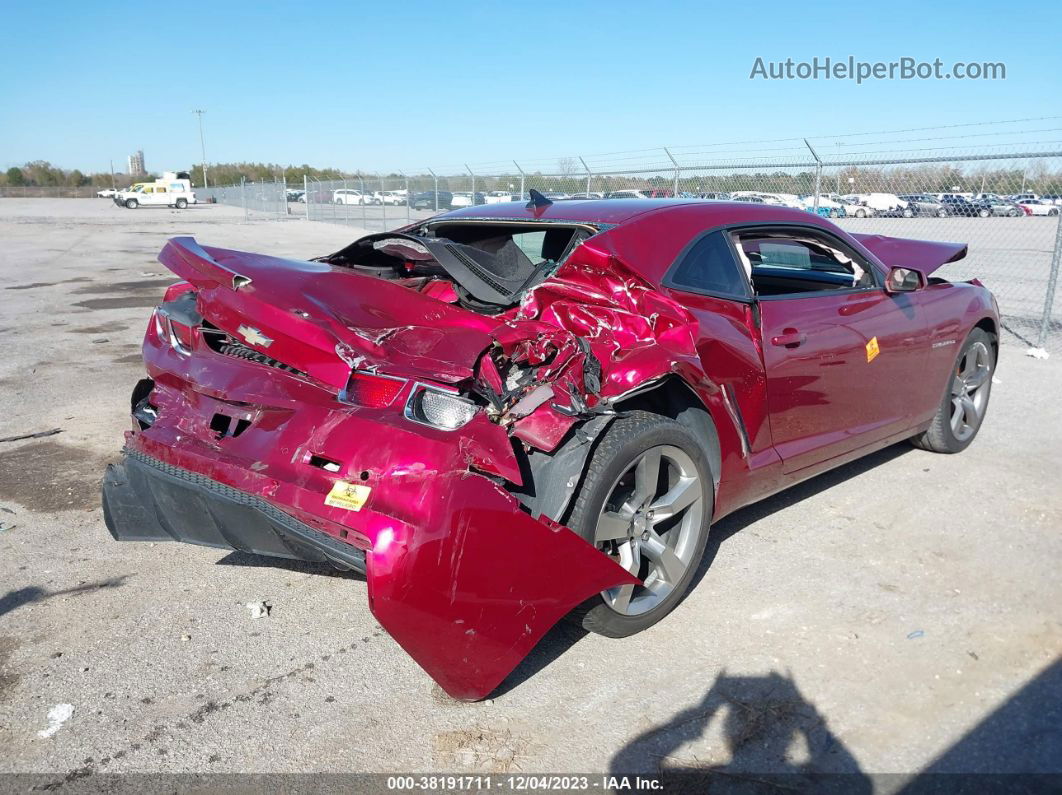 2010 Chevrolet Camaro 2lt Maroon vin: 2G1FC1EVXA9193110