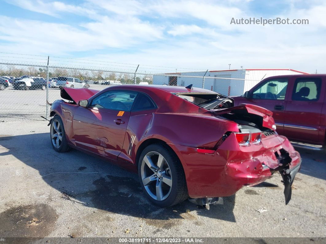 2010 Chevrolet Camaro 2lt Maroon vin: 2G1FC1EVXA9193110