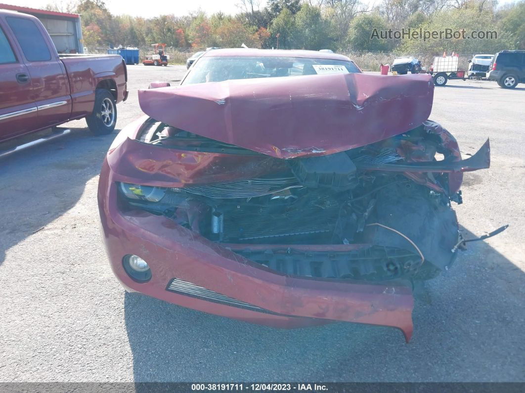 2010 Chevrolet Camaro 2lt Maroon vin: 2G1FC1EVXA9193110