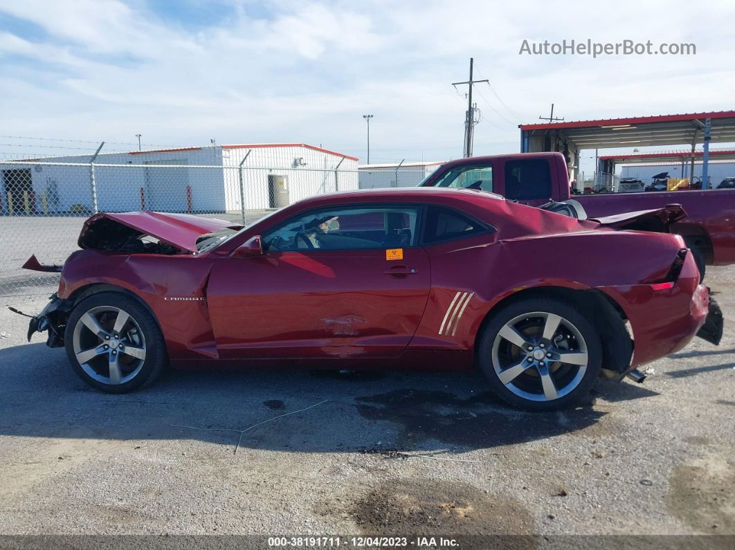 2010 Chevrolet Camaro 2lt Maroon vin: 2G1FC1EVXA9193110