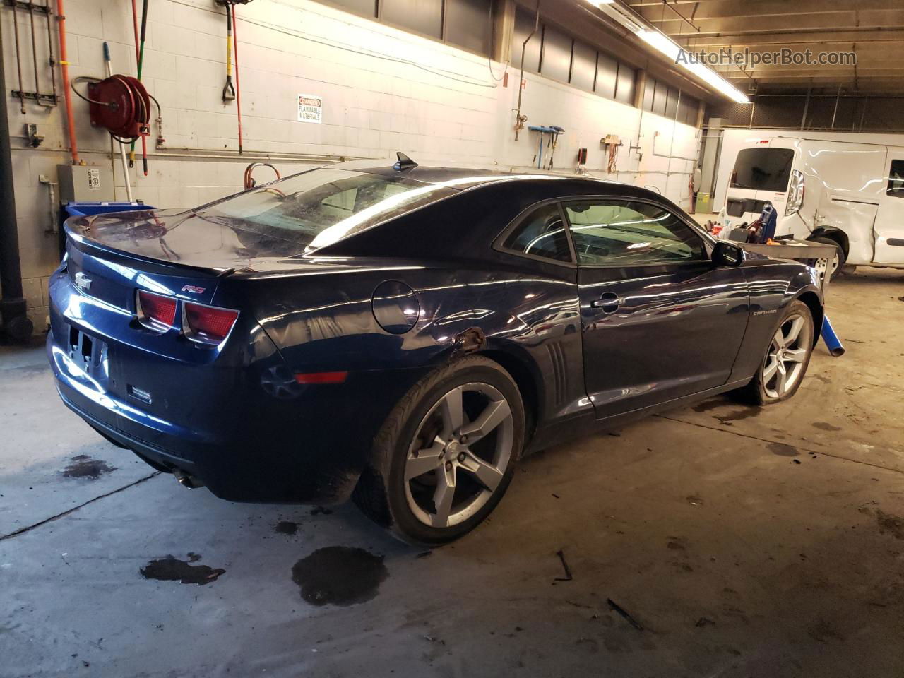 2010 Chevrolet Camaro Lt Blue vin: 2G1FC1EVXA9202596