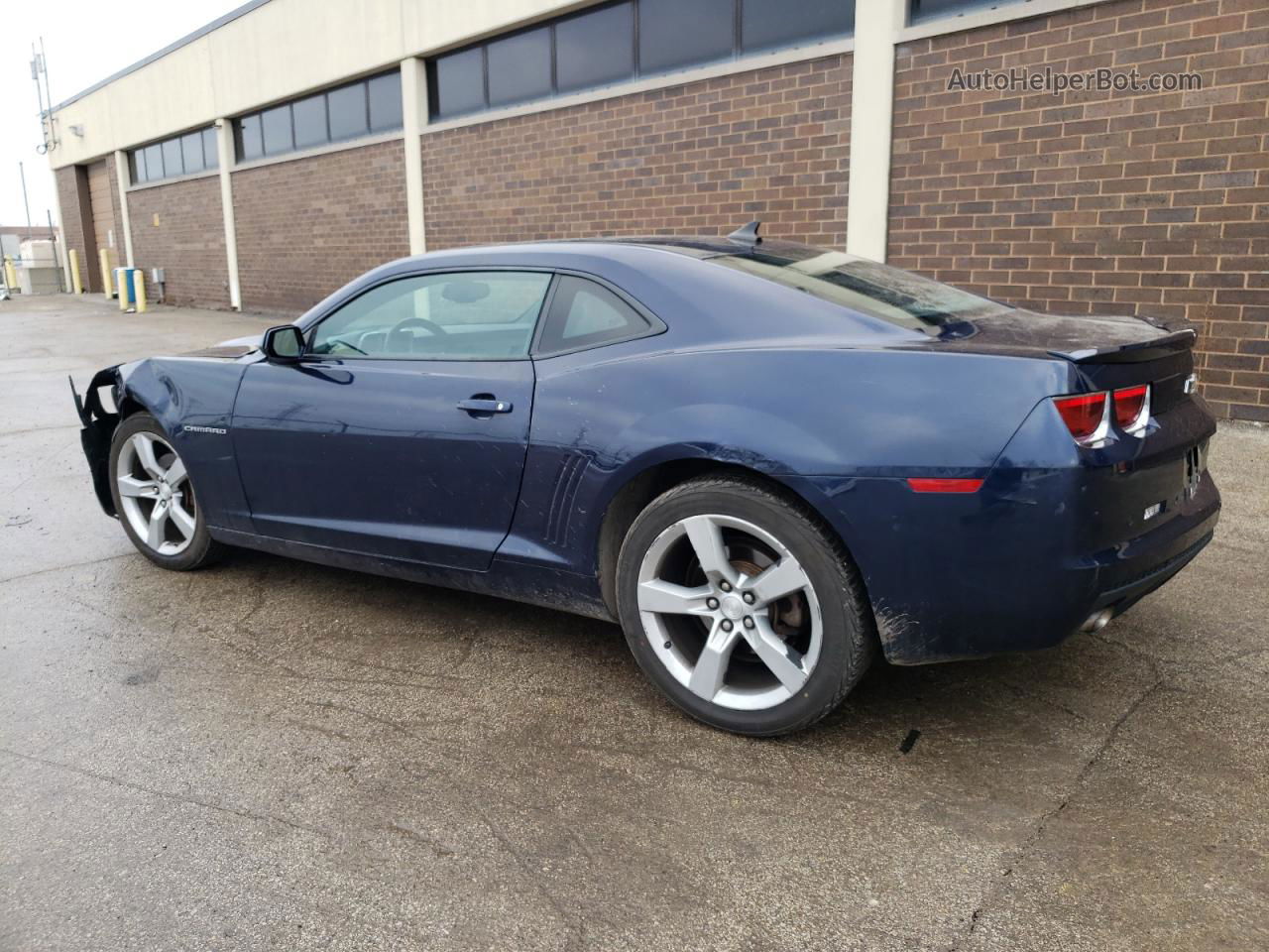 2010 Chevrolet Camaro Lt Blue vin: 2G1FC1EVXA9202596