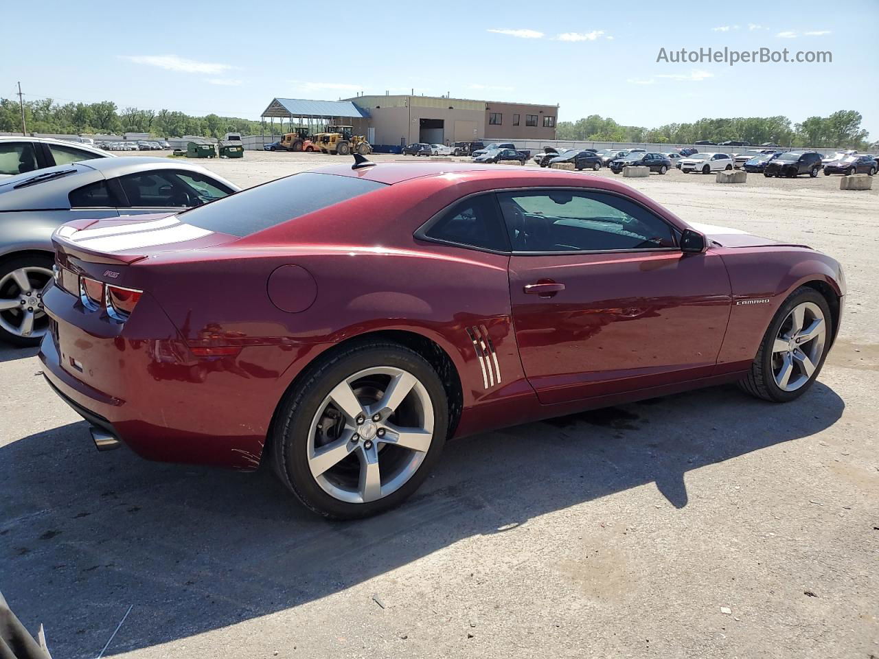 2010 Chevrolet Camaro Lt Red vin: 2G1FC1EVXA9202713