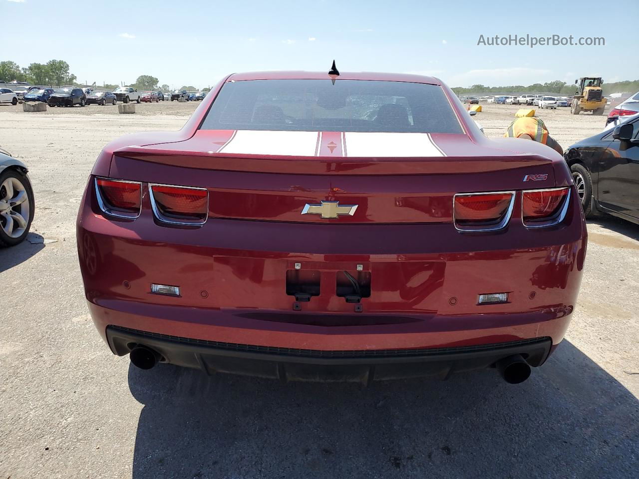 2010 Chevrolet Camaro Lt Red vin: 2G1FC1EVXA9202713