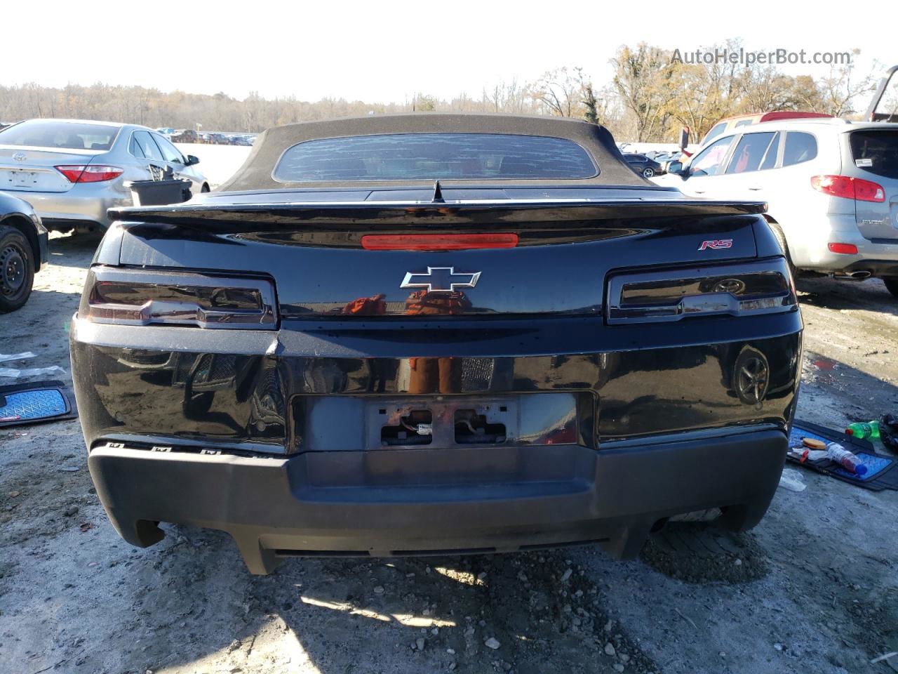 2014 Chevrolet Camaro Lt Black vin: 2G1FC3D31E9159316