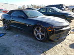 2014 Chevrolet Camaro Lt Black vin: 2G1FC3D31E9159316