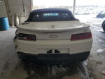 2014 Chevrolet Camaro Lt White vin: 2G1FC3D35E9240903