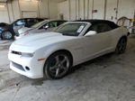 2014 Chevrolet Camaro Lt White vin: 2G1FC3D35E9240903