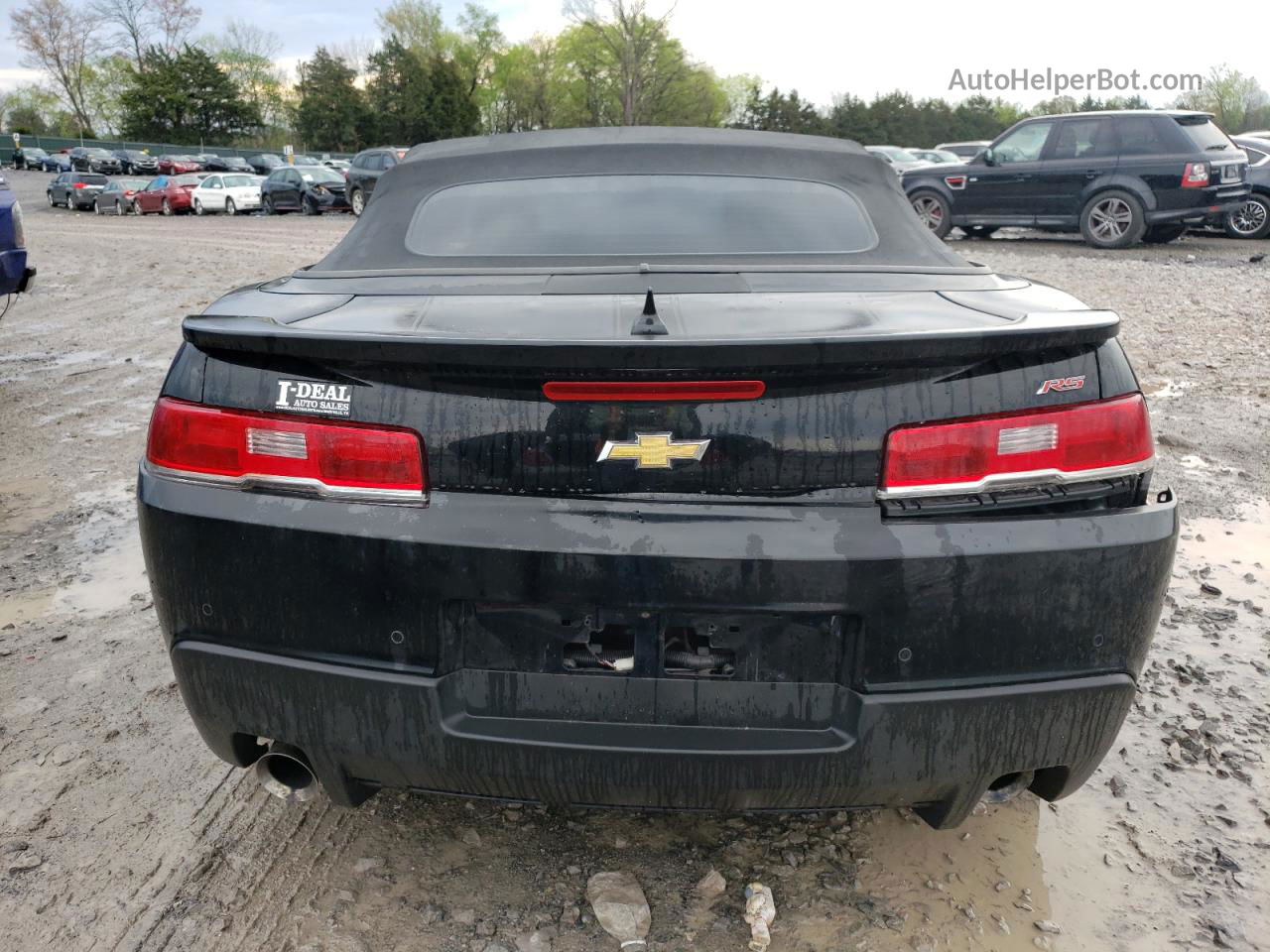 2014 Chevrolet Camaro Lt Black vin: 2G1FC3D39E9197697