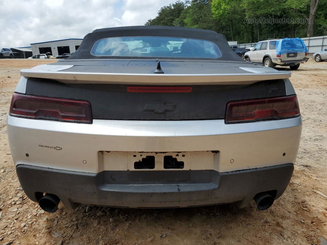 2014 Chevrolet Camaro Lt Silver vin: 2G1FC3D39E9287612