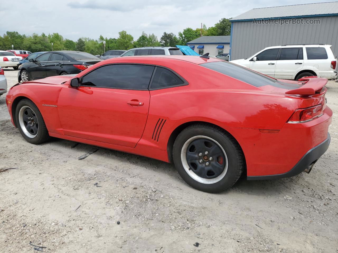 2015 Chevrolet Camaro Lt Red vin: 2G1FD1E30F9112974