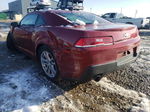 2015 Chevrolet Camaro Lt Burgundy vin: 2G1FD1E30F9195886