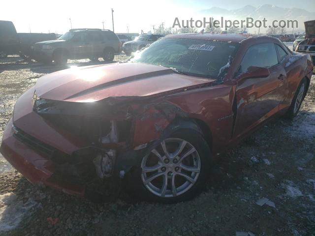 2015 Chevrolet Camaro Lt Burgundy vin: 2G1FD1E30F9195886