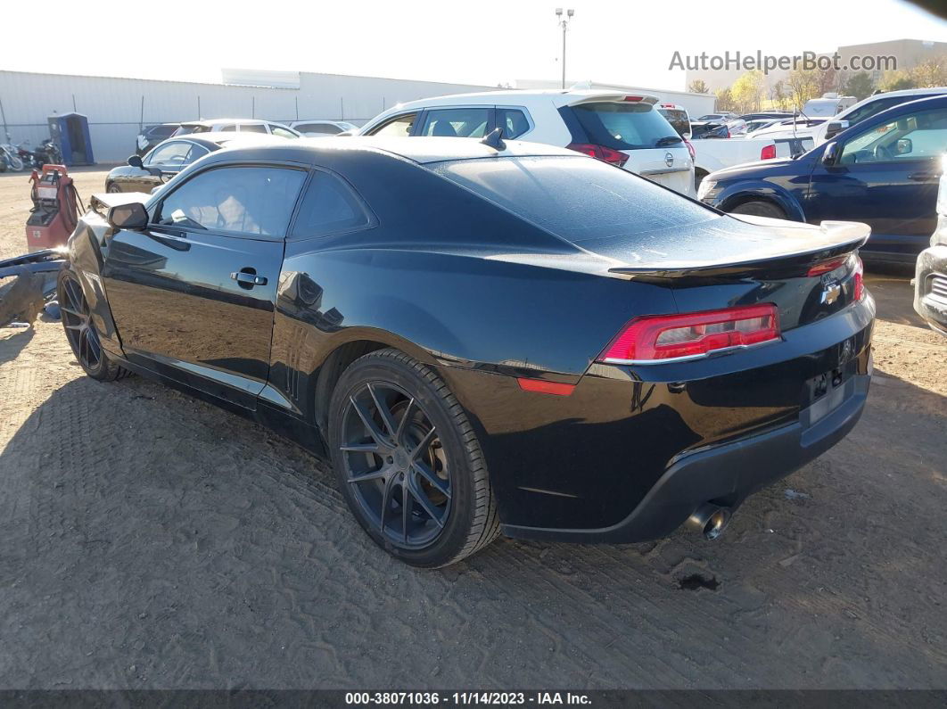 2015 Chevrolet Camaro 1lt Black vin: 2G1FD1E30F9218695