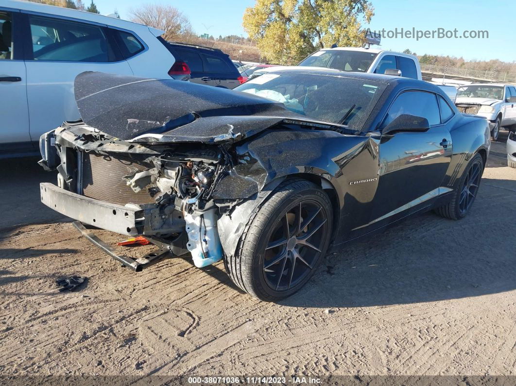 2015 Chevrolet Camaro 1lt Black vin: 2G1FD1E30F9218695