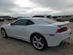 2015 Chevrolet Camaro Lt White vin: 2G1FD1E30F9226960