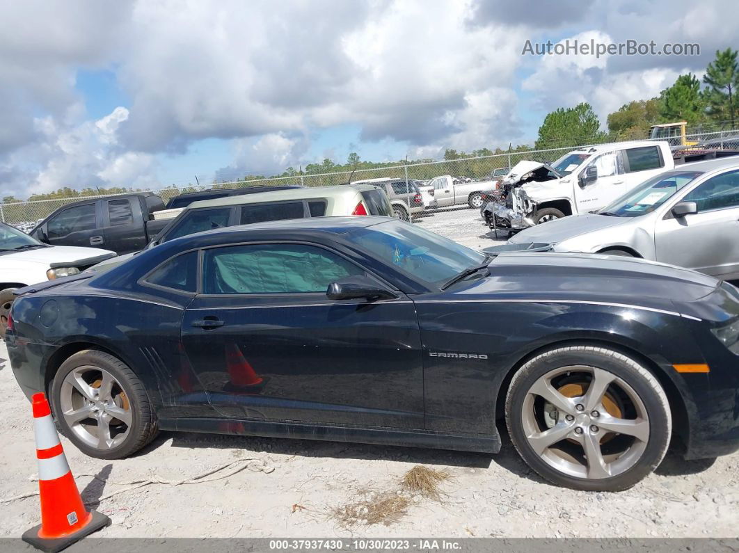 2015 Chevrolet Camaro 1lt Black vin: 2G1FD1E30F9232838