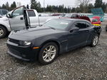 2015 Chevrolet Camaro Lt Black vin: 2G1FD1E31F9112191