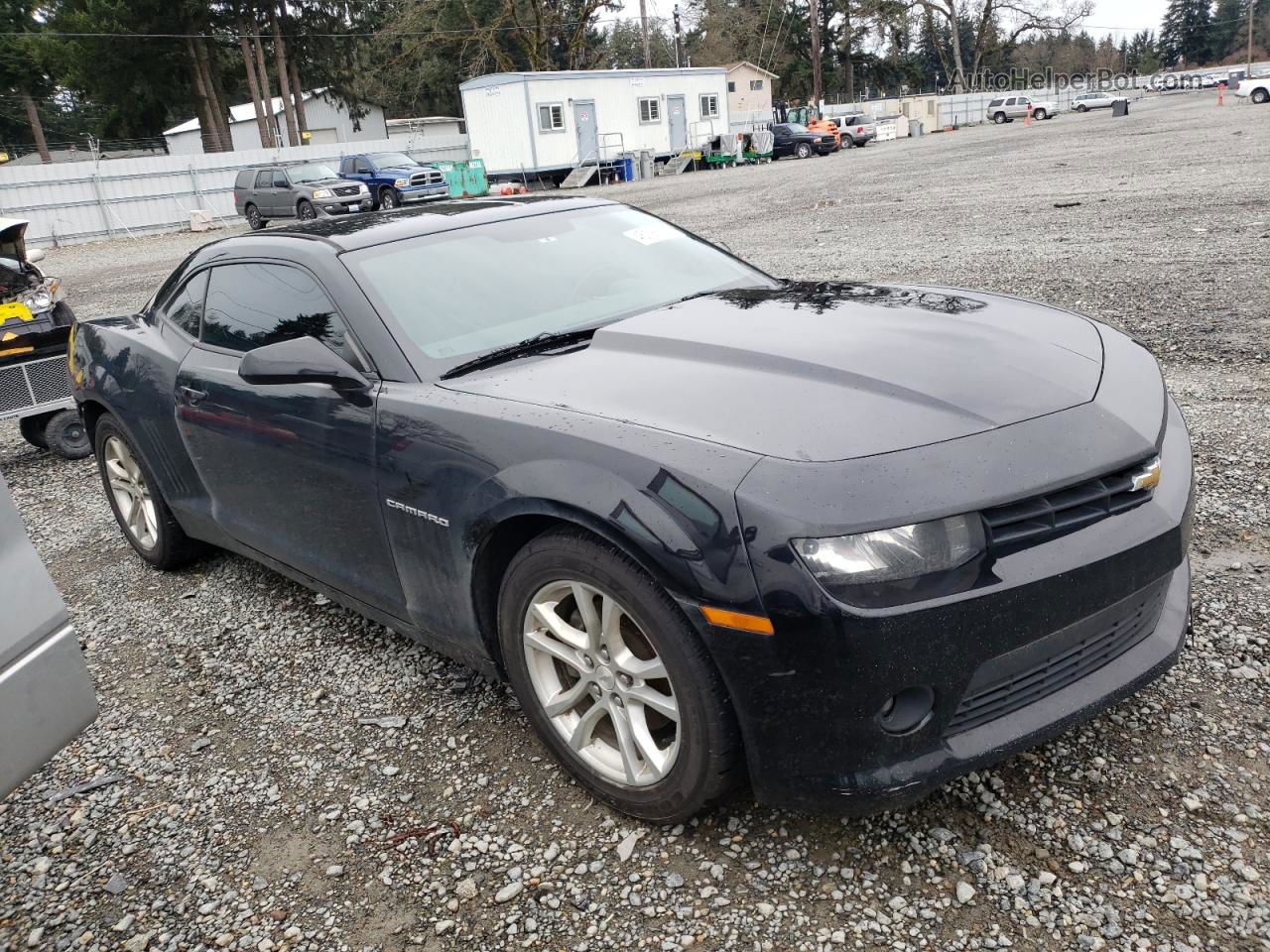 2015 Chevrolet Camaro Lt Black vin: 2G1FD1E31F9112191