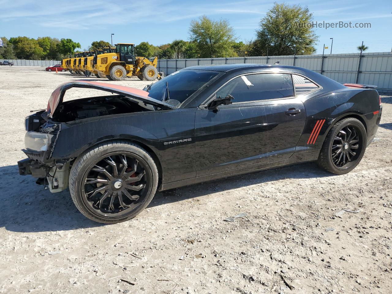 2015 Chevrolet Camaro Lt Black vin: 2G1FD1E31F9150777