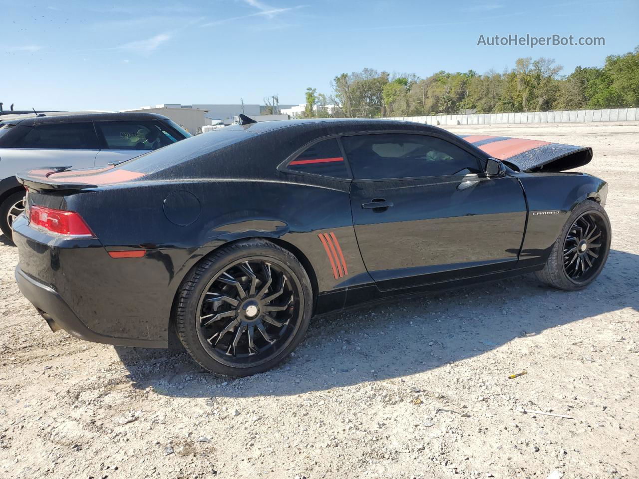 2015 Chevrolet Camaro Lt Black vin: 2G1FD1E31F9150777