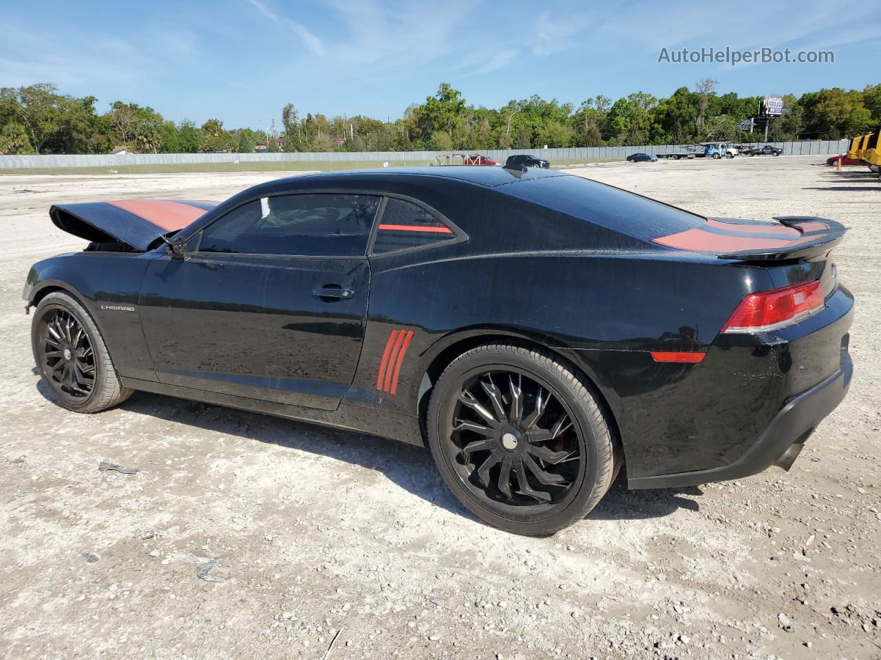 2015 Chevrolet Camaro Lt Black vin: 2G1FD1E31F9150777