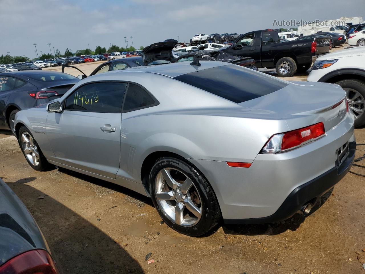 2015 Chevrolet Camaro Lt Silver vin: 2G1FD1E31F9217961