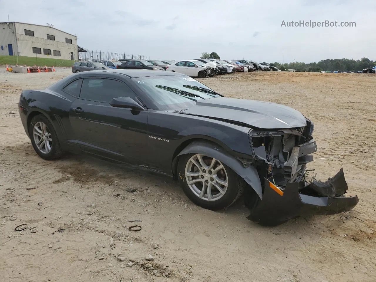 2015 Chevrolet Camaro Lt Черный vin: 2G1FD1E31F9268697