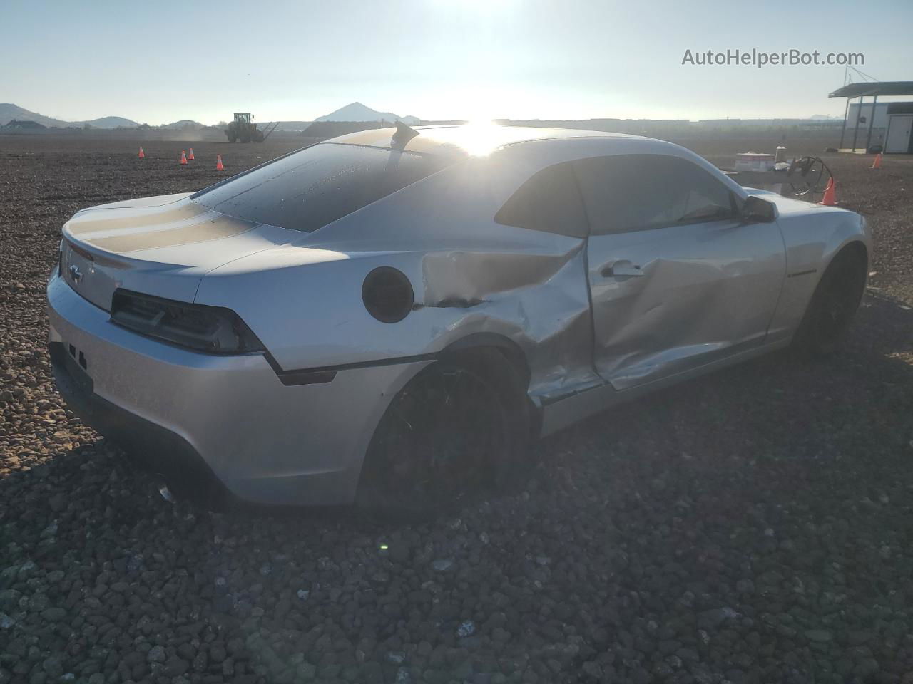 2015 Chevrolet Camaro Lt Silver vin: 2G1FD1E31F9272524