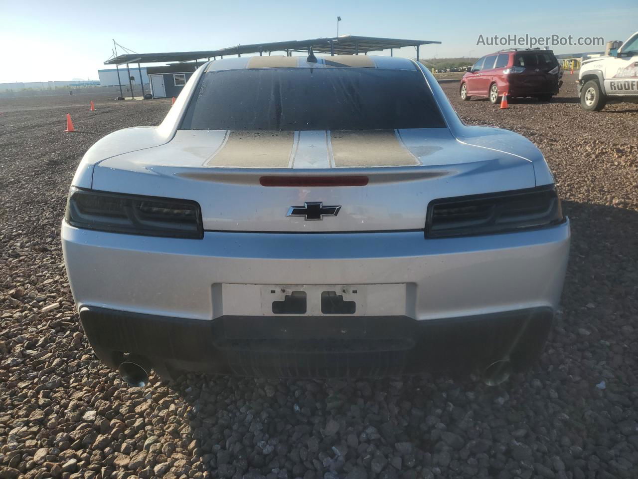 2015 Chevrolet Camaro Lt Silver vin: 2G1FD1E31F9272524