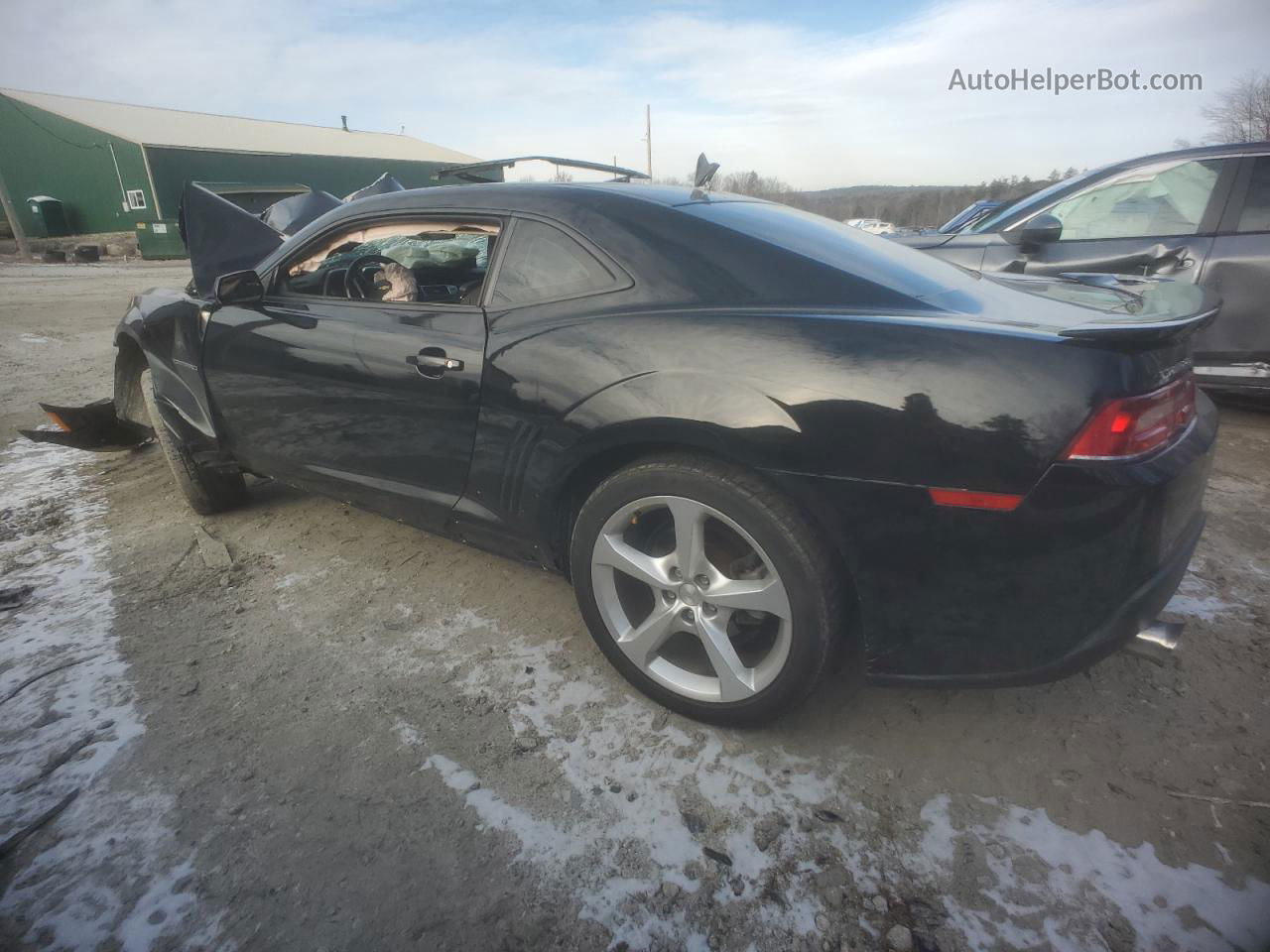 2015 Chevrolet Camaro Lt Black vin: 2G1FD1E31F9281742