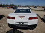 2015 Chevrolet Camaro Lt White vin: 2G1FD1E31F9294281